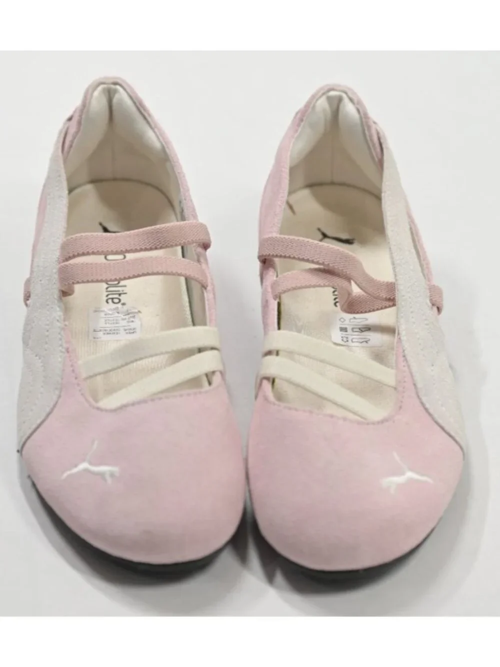 Puma Speedcat Ballet Suede Flats 401287-01 in Whisp of Pink